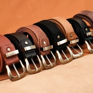 La Vaches Leather - Ikat Pinggang Pria Sabuk Pinggang Pria Belt Kulit Asli - Ikat Pinggang