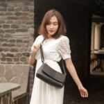Leswan Leather - Tas Clutch bag selempang wanita kulit asli motif batik viral - MILA