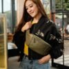 Leswan Leather - Tas Pinggang wanita kulit asli polos viral - RANJINI WAISTBAG