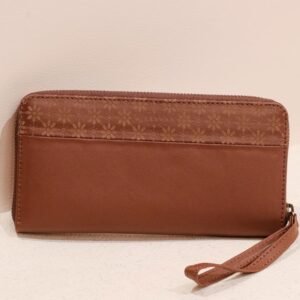 Leswan leather- Dompet wanita kulit asli polos motif batik viral - ASTYA