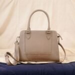 Leswan leather- Tas jenis Satchelbag berbahan kulit asli dengan aksen batik viral - HAURA