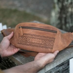 Rajini Tribal - Tas Selempang & Bahu Pria Wanita - La Vaches' Leather