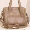 Leswan Leather - Tas Selempang bahu wanita kulit asli motif batik viral - HIRKA
