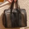 Leswan leather- Tas jenis Satchel bag berbahan kulit asli dengan aksen batik viral - ALMA