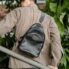 Bima Slingbag - Tas Selempang Bahu Pria dan Wanita - La Vaches' Leather