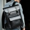 LA VACHES' LEATHER - Tas Ransel Backpack Kamera Pria Kulit Asli - CAMERA BACKPACK
