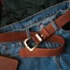 La Vaches Leather - Ikat Pinggang Pria Sabuk Pinggang Pria Belt Kulit Asli - Ikat Pinggang