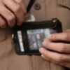 Lavaches' Leather - ID Card Lanyard Gantungan Tali Nama Nametag Kerja Kantor Kulit Sapi Asli - Prabhu