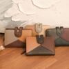 Leswan Leather - Dompet wanita kulis asli polos motif batik viral - CANTIKA