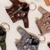Leswan Leather - Gantungan jaket kulit asli mini viral - GANCI JAKET