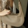 Leswan Leather - Tas Hobo bag wanita kulit asli polos viral - ELUNA