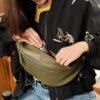 Leswan Leather - Tas Pinggang wanita kulit asli polos viral - RANJINI WAISTBAG