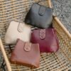 Leswan Leather - Tas Satchel bag wanita kulit asli motif batik viral - GIANA