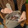Leswan Leather - Tas Satchel bag wanita kulit asli motif batik viral - GIANA