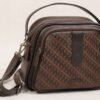 Leswan Leather - Tas Selempang Bahu Dada wanita kulit asli motif batik viral - INDIRA FULL BATIK