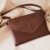 Leswan Leather - Tas selempang wanita kulit asli motif batik viral - LIANA