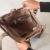 Leswan Leather - Tote bag wanita kulit asli motif batik viral - HELGA