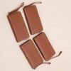 Leswan leather- Dompet wanita kulit asli polos motif batik viral - ASTYA