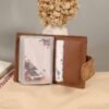 Leswan leather- Dompet wanita kulit asli polos motif batik viral - TALA