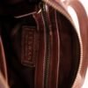 Leswan leather- Tas jenis Bowler bag wanita berbahan kulit asli dengan aksen batik viral - LARAS