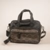 Leswan leather- Tas jenis Bowling bag berbahan kulit asli dengan aksen batik viral - ERITHA