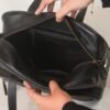 Leswan leather- Tas jenis Bowling bag berbahan kulit asli dengan aksen batik viral - ERITHA