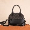 Leswan leather- Tas jenis Satchel bag wanita berbahan kulit asli dengan aksen batik viral - JENIA