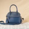 Leswan leather- Tas jenis Satchel bag wanita berbahan kulit asli dengan aksen batik viral - JENIA