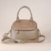 Leswan leather- Tas jenis Satchel bag wanita berbahan kulit asli dengan aksen batik viral - JENIA