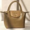 Leswan leather- Tas wanita jenis Handbag kulit asli polos motif batik viral - SAFIRA