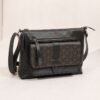 Leswan leather- Tas wanita jenis Slingbag (tas Selempang) kulit asli polos motif batik viral - SEKAR