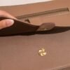 Leswan leather- Tas wanita jenis Slingbag (tas Selempang) kulit asli polos motif batik viral - SEKAR