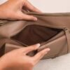 Leswan leather- Tas wanita jenis Slingbag (tas Selempang) kulit asli polos motif batik viral - SEKAR