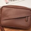 Liam Handbag - Tas Tangan Clutch Pria & Wanita Kulit Sapi Asli - La Vaches' Leather